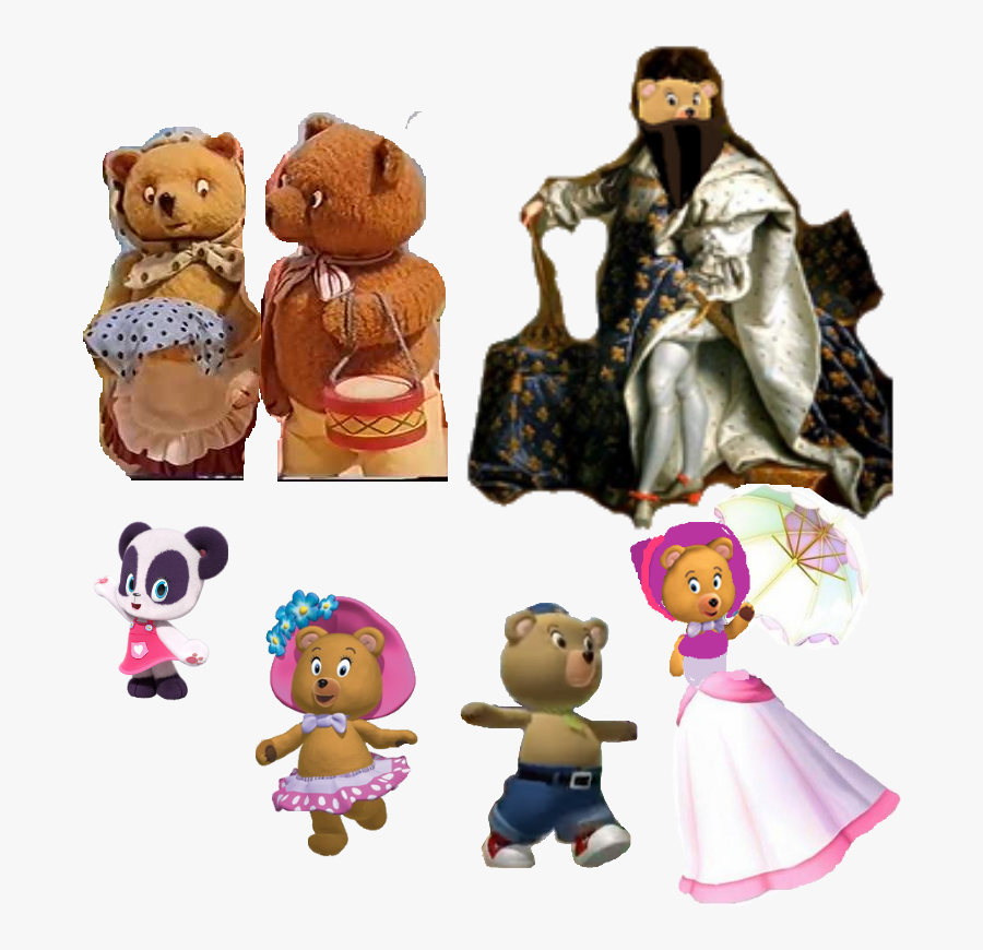 Teddy Bears - Cartoon, Transparent Clipart