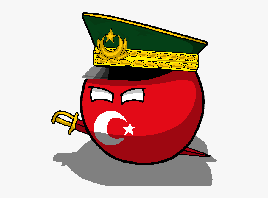 Transparent Turkish Clipart - Countryballs Turkey, Transparent Clipart
