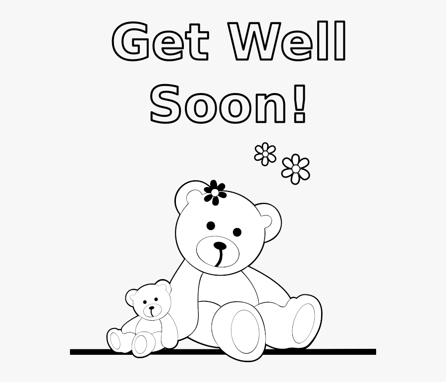 Clipart Get Well Soon Card, Transparent Clipart