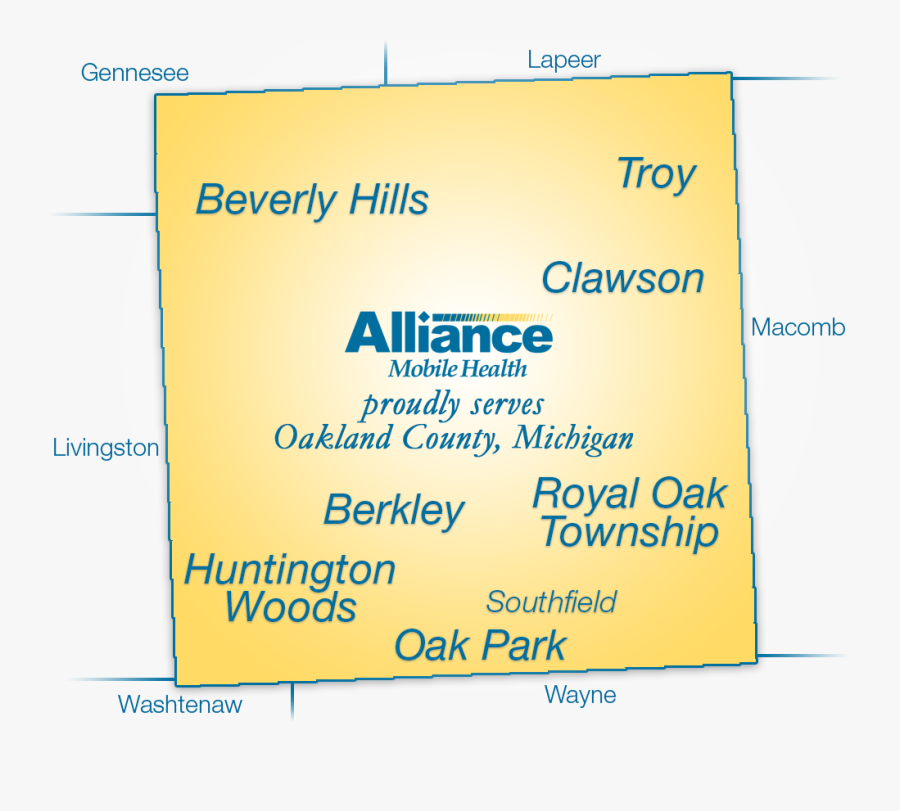 Clip Art Image Of Oakland County And The Cities Alliance - Display Device, Transparent Clipart