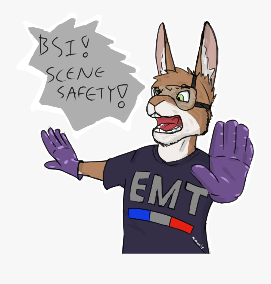 Bsi, Scene Safety - Cartoon, Transparent Clipart