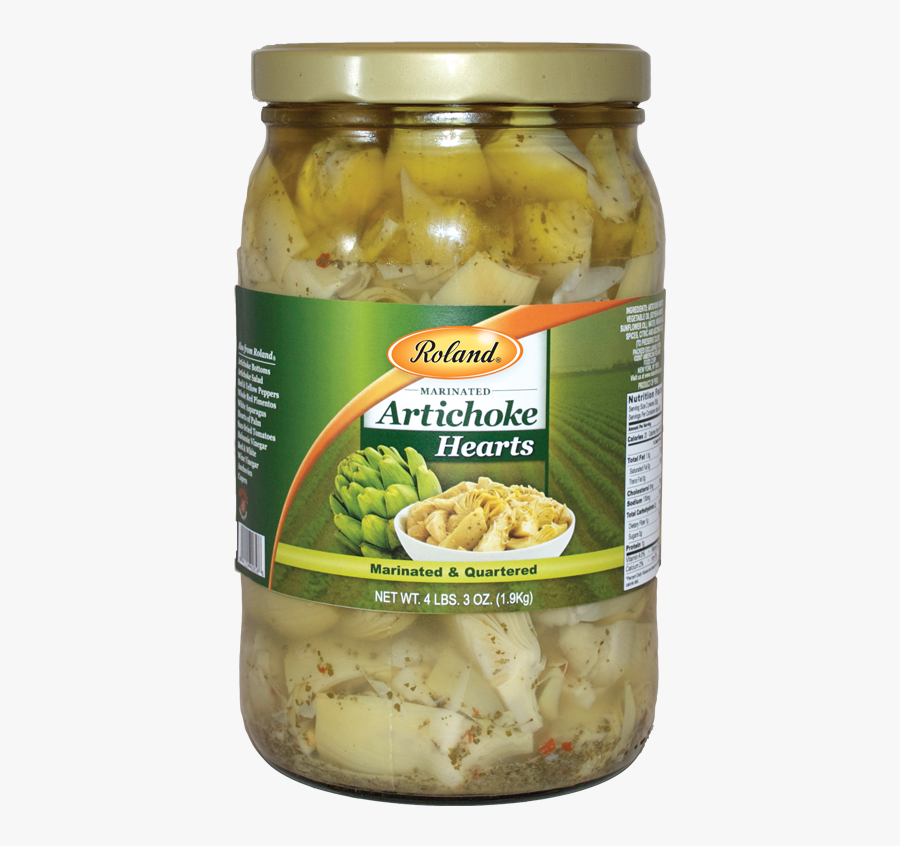 Clip Art Roland Marinated Artichoke Hearts - Marinated Quartered Artichoke Hearts Roland, Transparent Clipart
