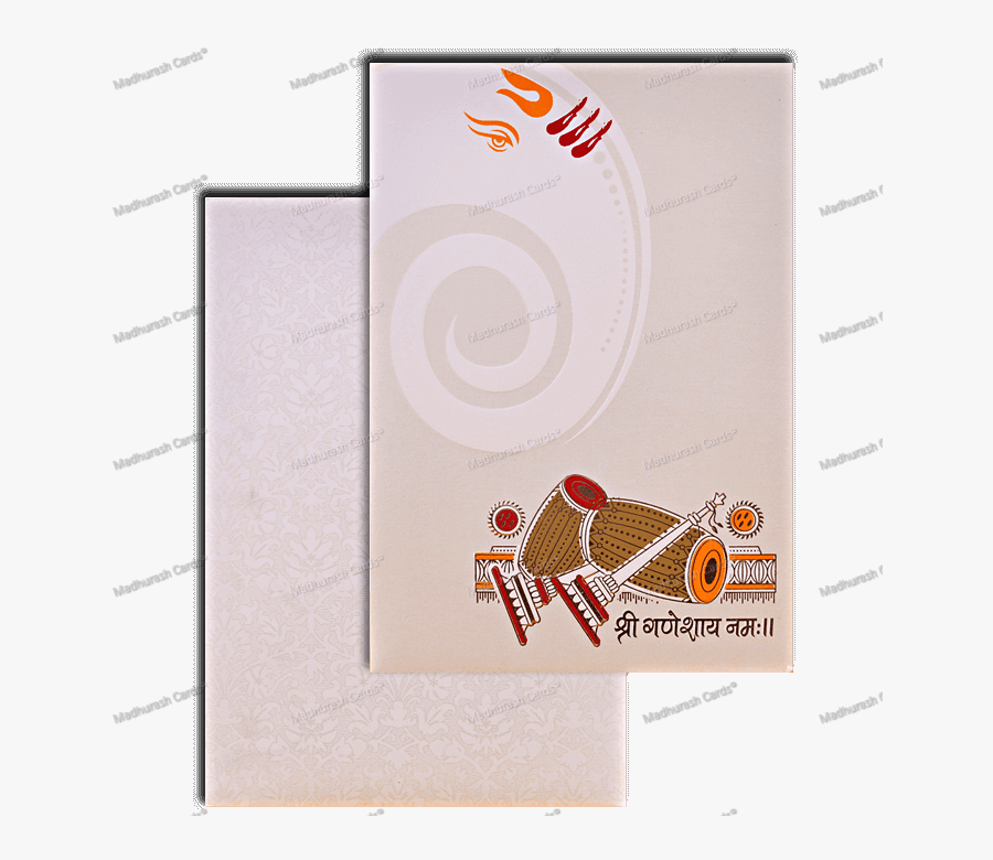 Hindu Wedding Cards - Brochure, Transparent Clipart