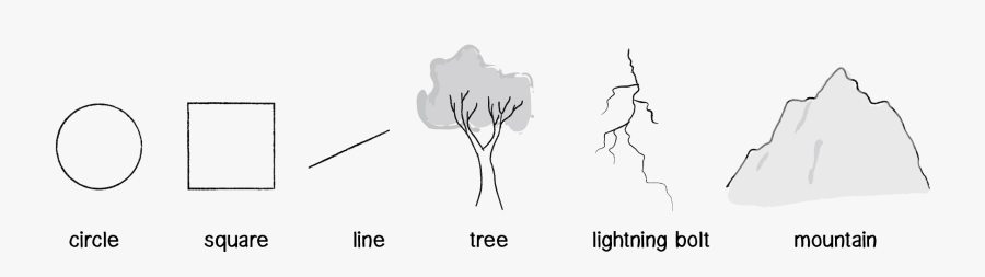 Drawn Fractal Nature - White Pine, Transparent Clipart