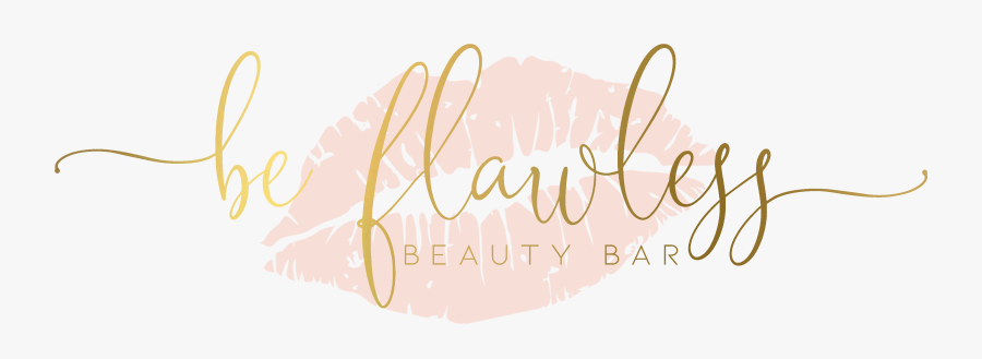 Flawless Beauty Bar - Calligraphy, Transparent Clipart