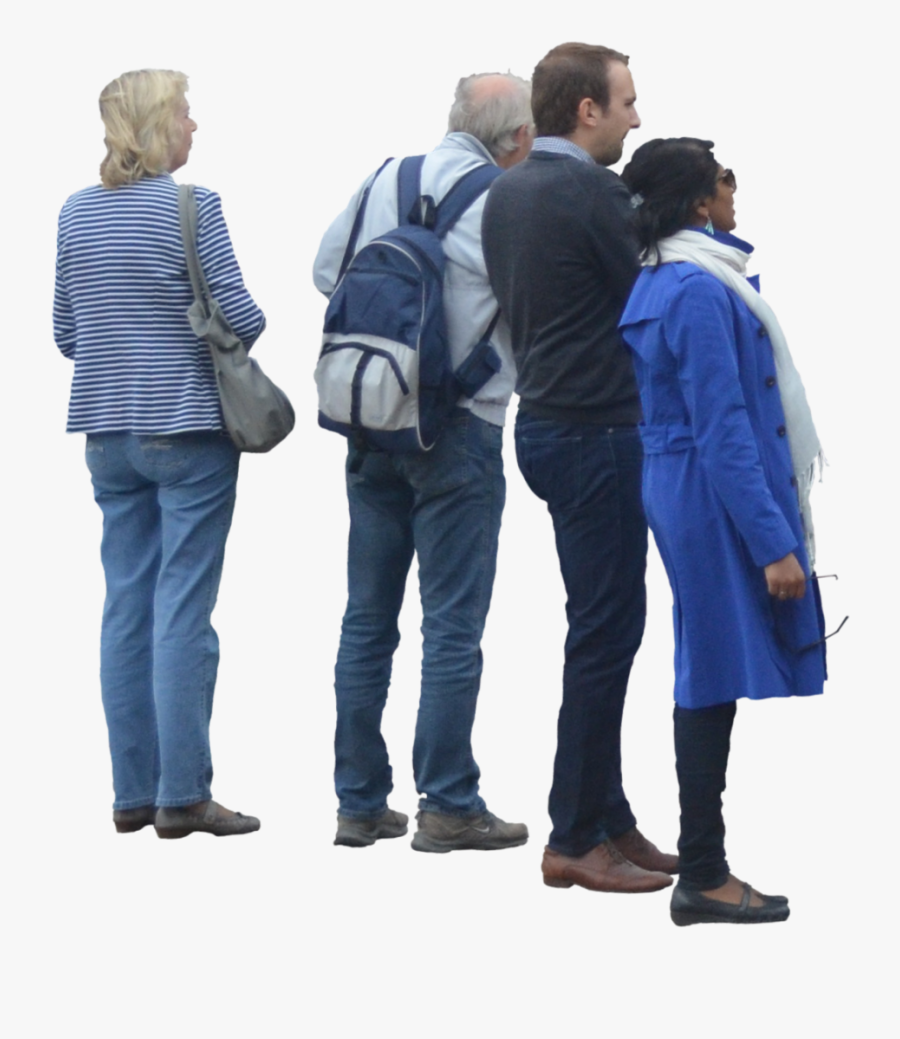Clip Art Peoples Png - Back Group People Png, Transparent Clipart