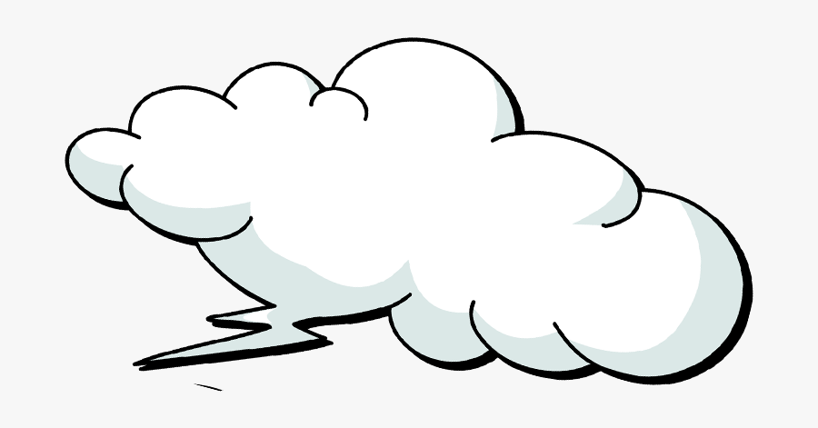 Cloud Png Cartoon - Illustration, Transparent Clipart