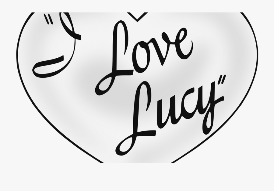 Transparent Sadi Clipart - Love Lucy, Transparent Clipart