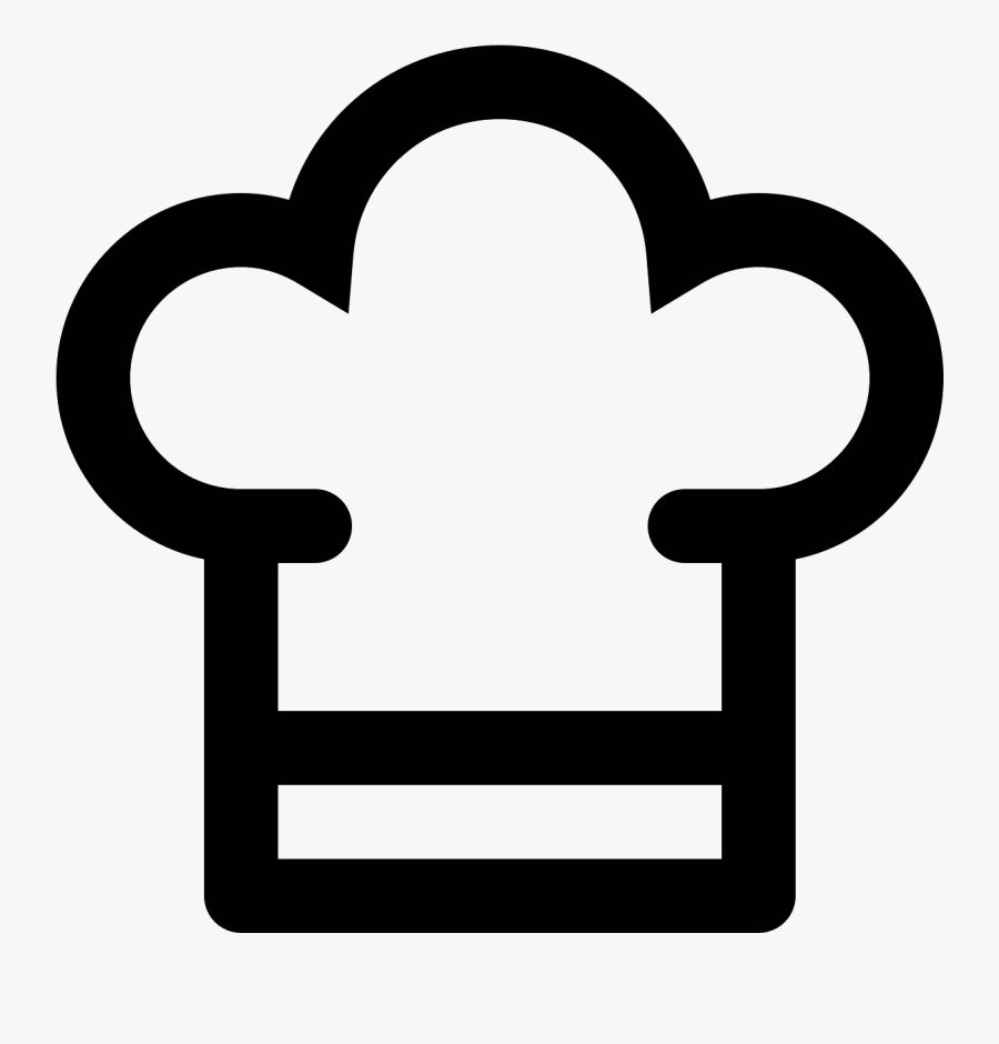 Chef Hat Icon - Cooking Icons, Transparent Clipart