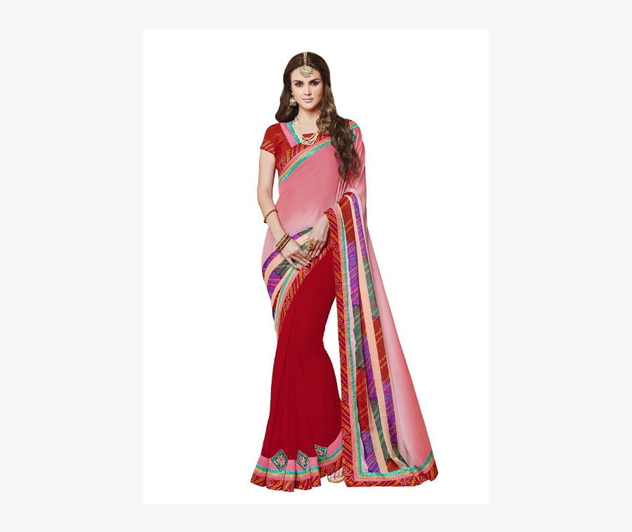 Graphic Royalty Free Library Transparent Saris Georgette - Silk, Transparent Clipart