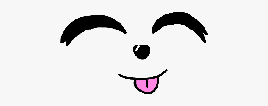 #gacha #face #tounge #cute #gachaface #cute Face #freetoedit - Cartoon, Transparent Clipart