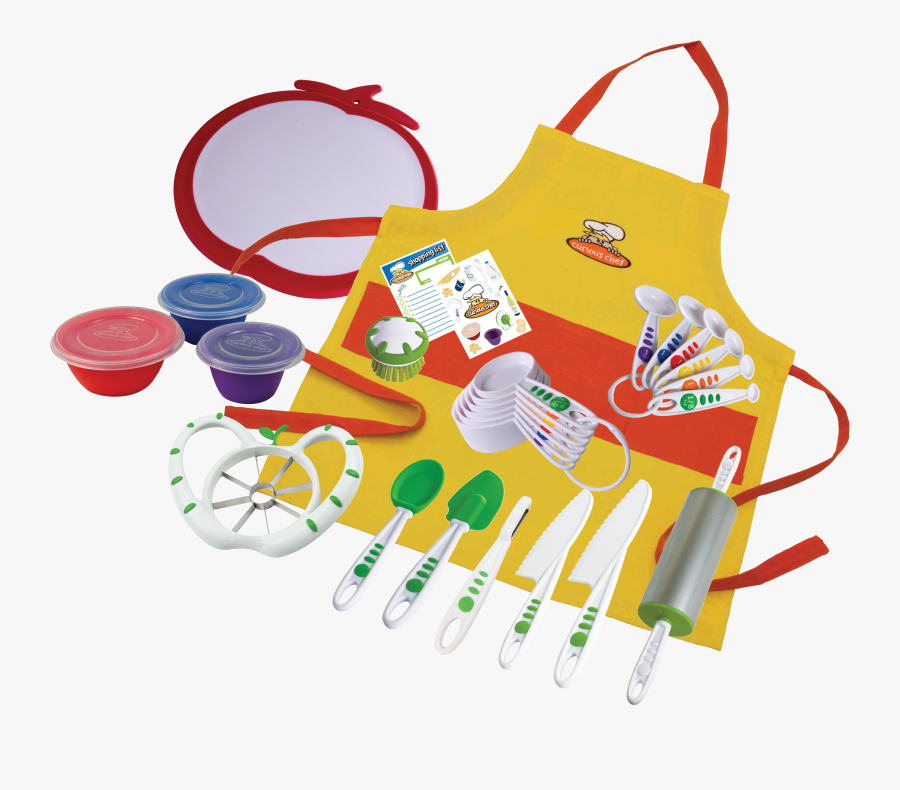 25 Piece Kitchen Basics Kit - Chef, Transparent Clipart