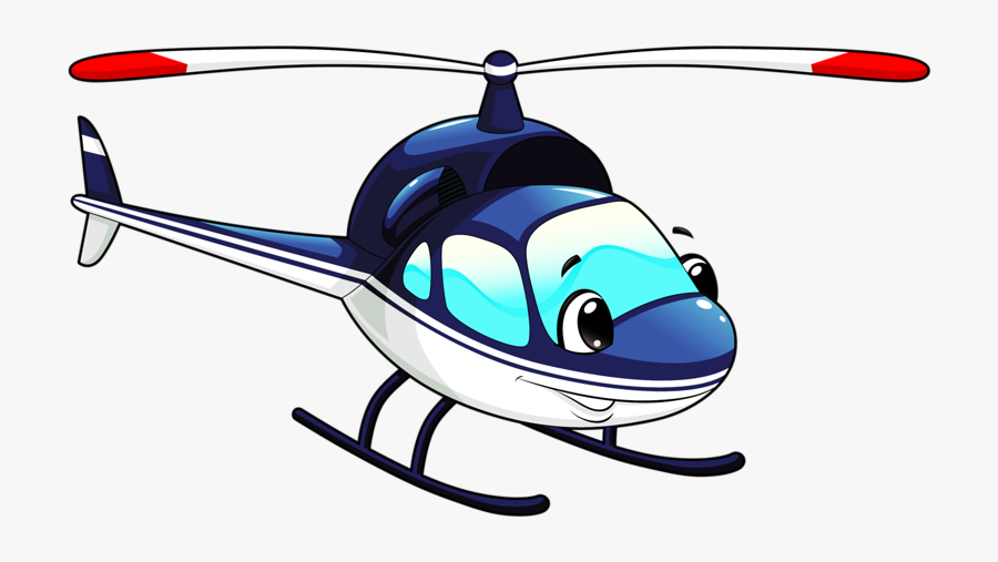 Clip Art Airplane Transprent - Clip Art Helicopter Cartoon, Transparent Clipart