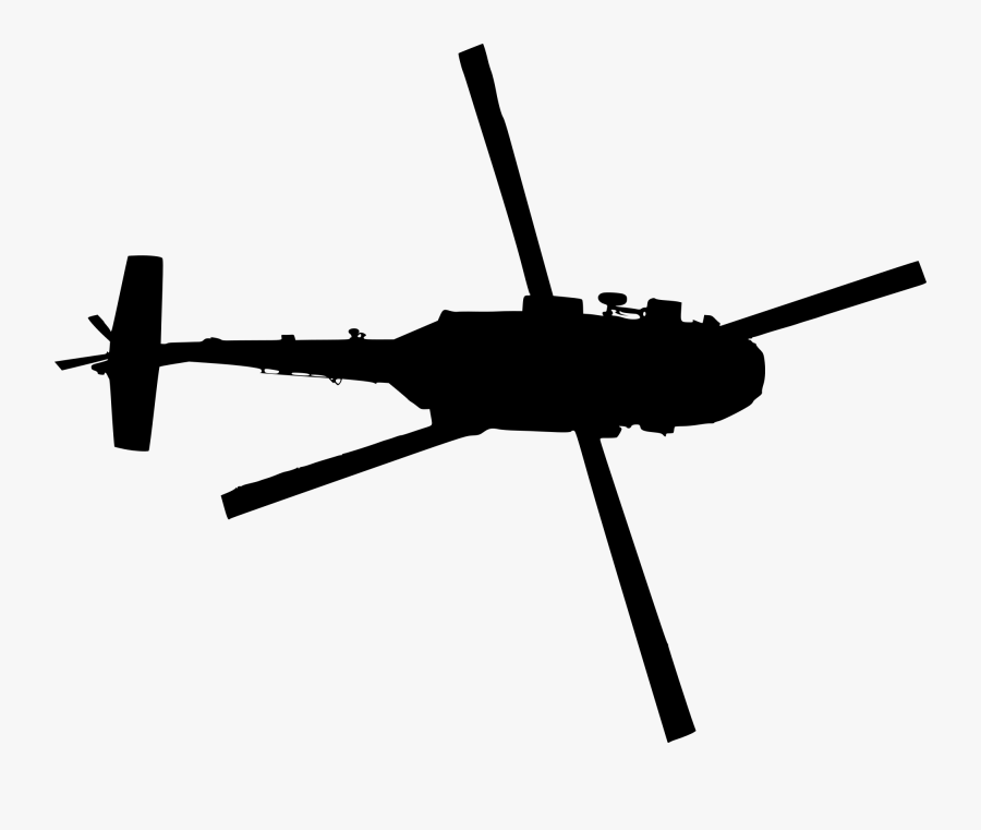 Free Png Helicopter Top View Silhouette Png Images - Top View Helicopter Png, Transparent Clipart