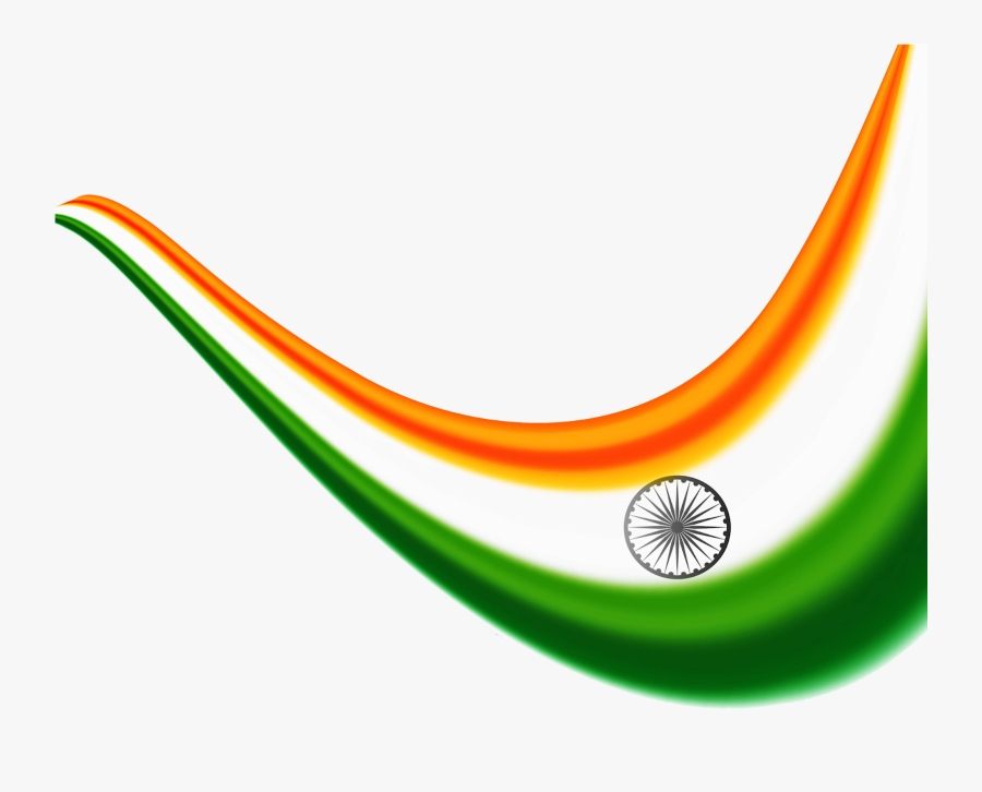 Indian Flag Png Design, Transparent Clipart