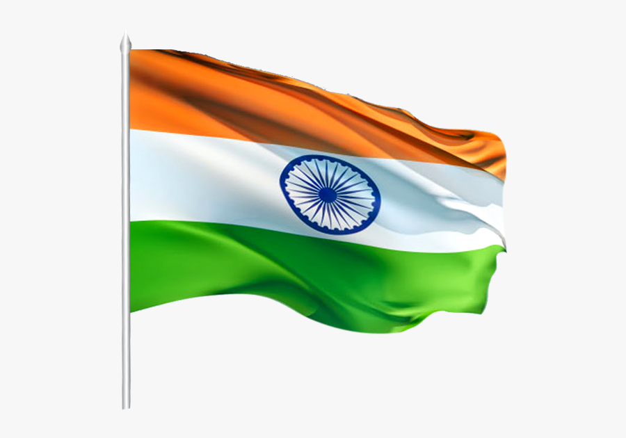 Indian National Flag Png, Transparent Clipart