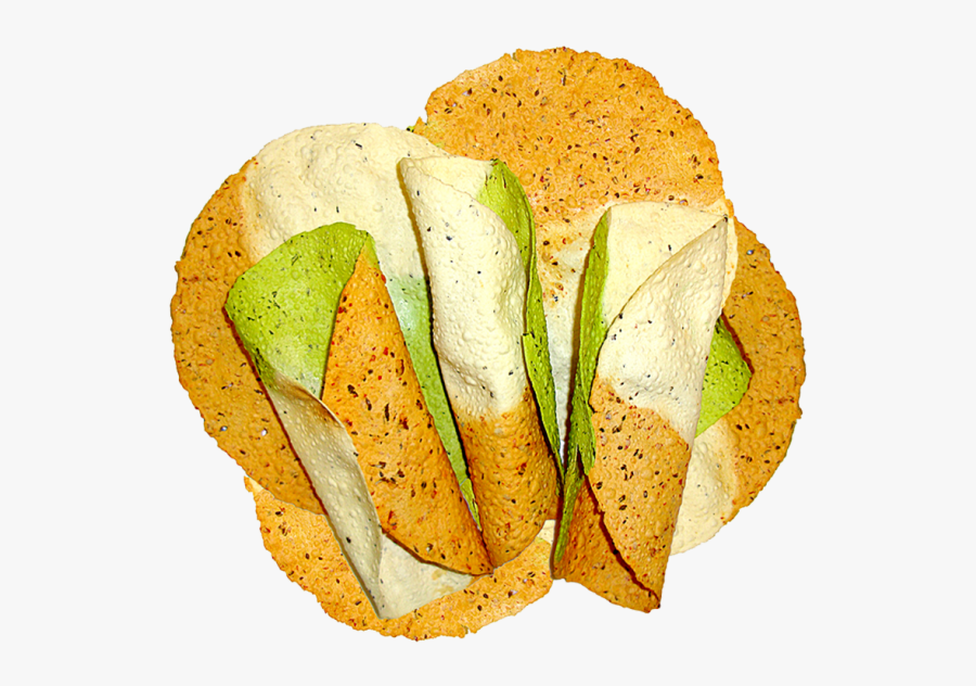 Tiranga Papad, Tricolour Papad - Fast Food, Transparent Clipart