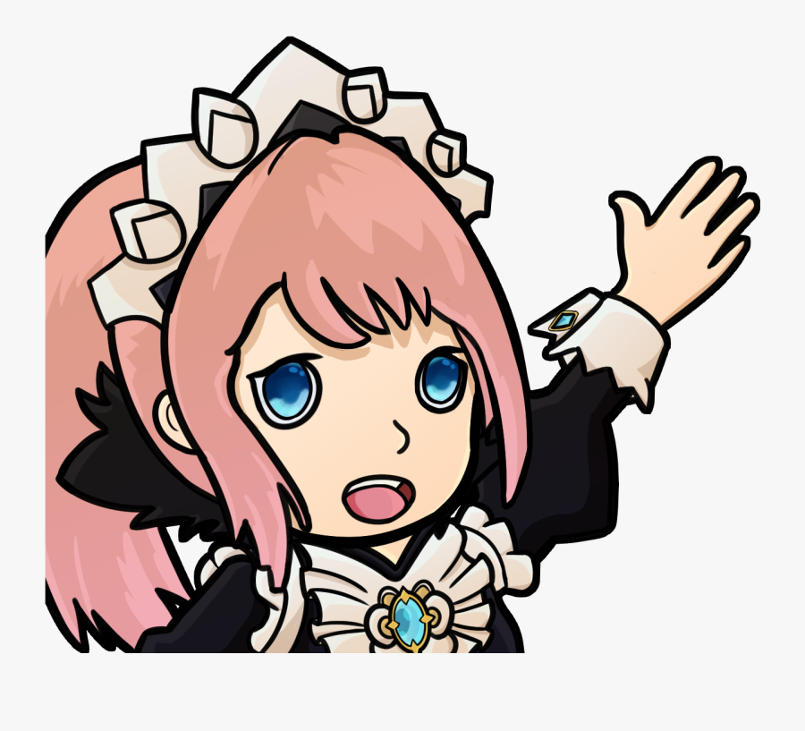 Fan Art Greetings From Best Maid Clipart , Png Download - Fire Emblem Three Houses Discord Emotes, Transparent Clipart