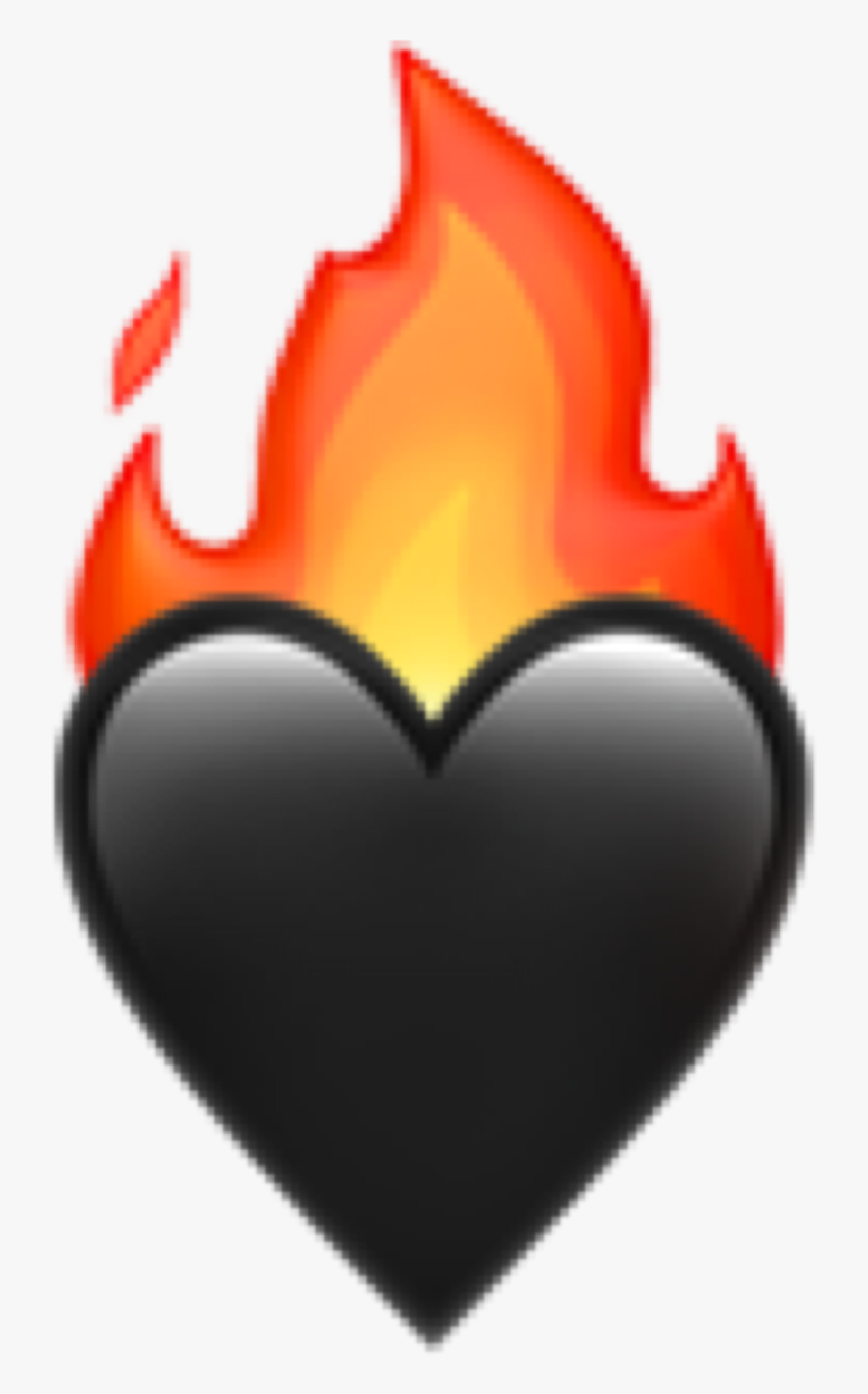 Follow @iphone Stick For Follow - Flame, Transparent Clipart
