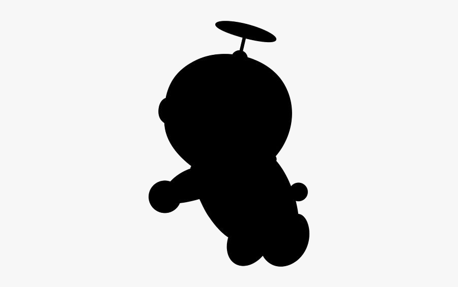 Doraemon Png Transparent Images - Cowboy Standing Silhouette, Transparent Clipart