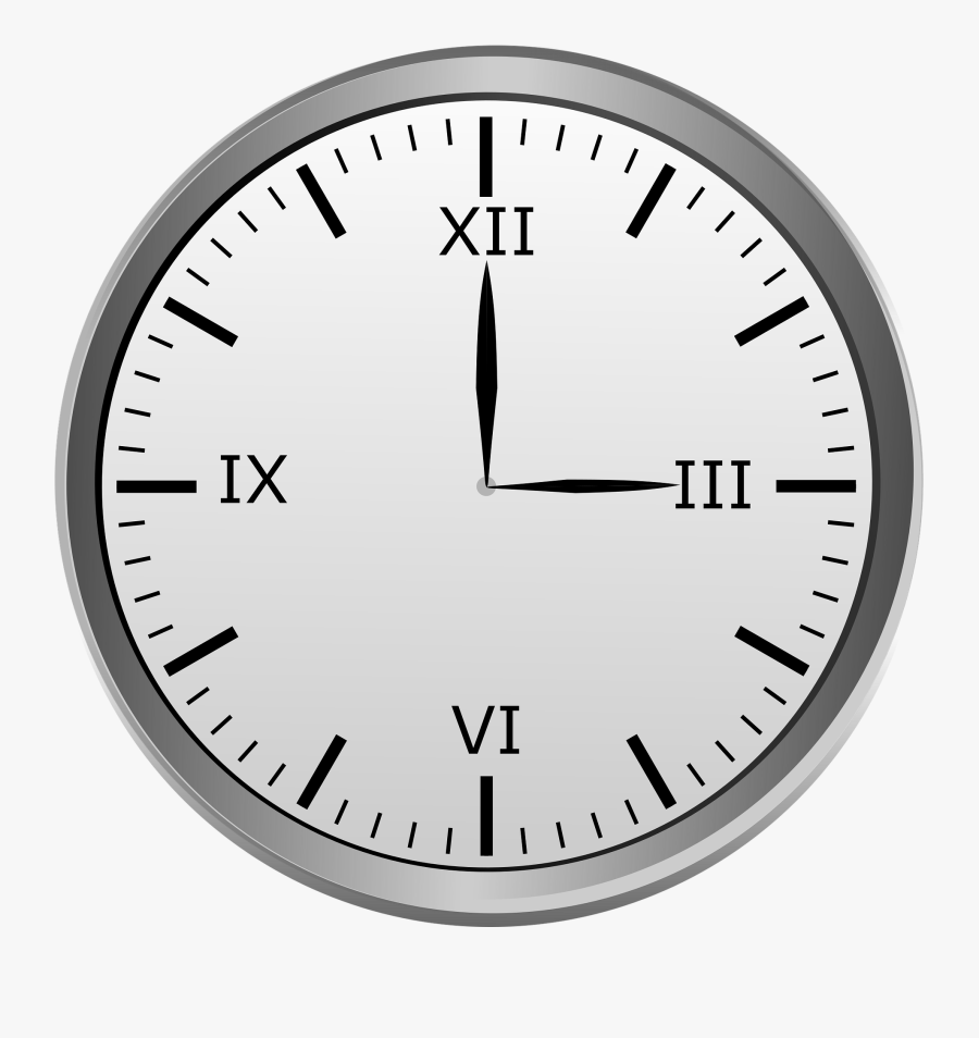 1 30 Clock Clip Art, Transparent Clipart