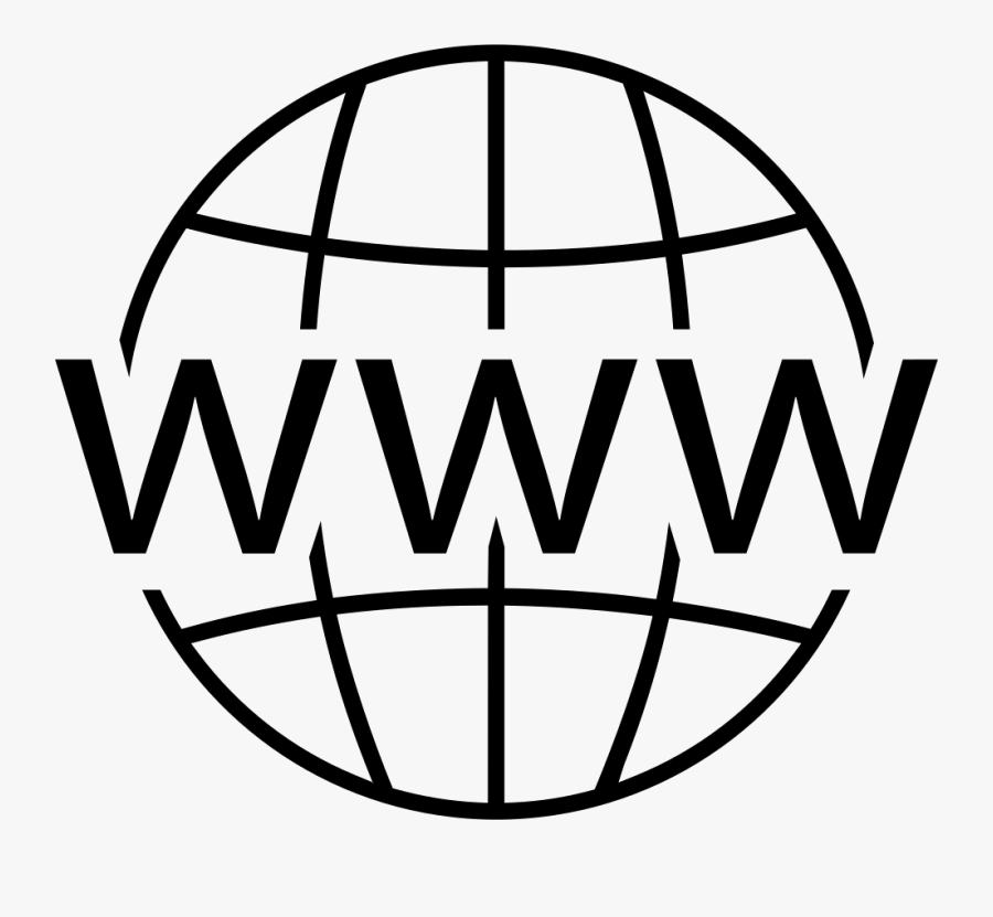 World Wide Web Logo, Transparent Clipart