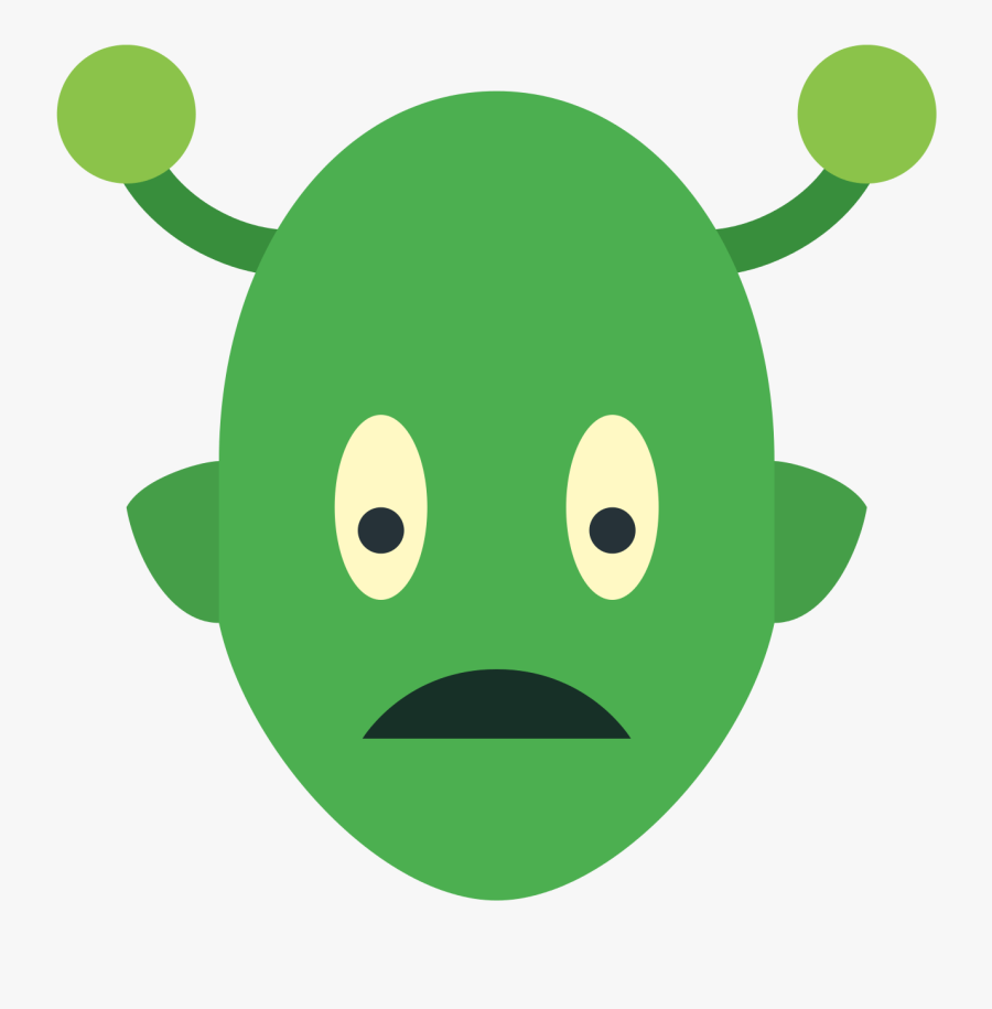 Transparent Alien Clipart Black And White - Marciano Alien, Transparent Clipart