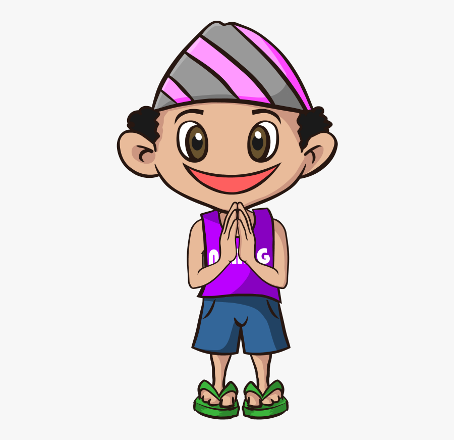 Namaskar Child Clipart, Transparent Clipart