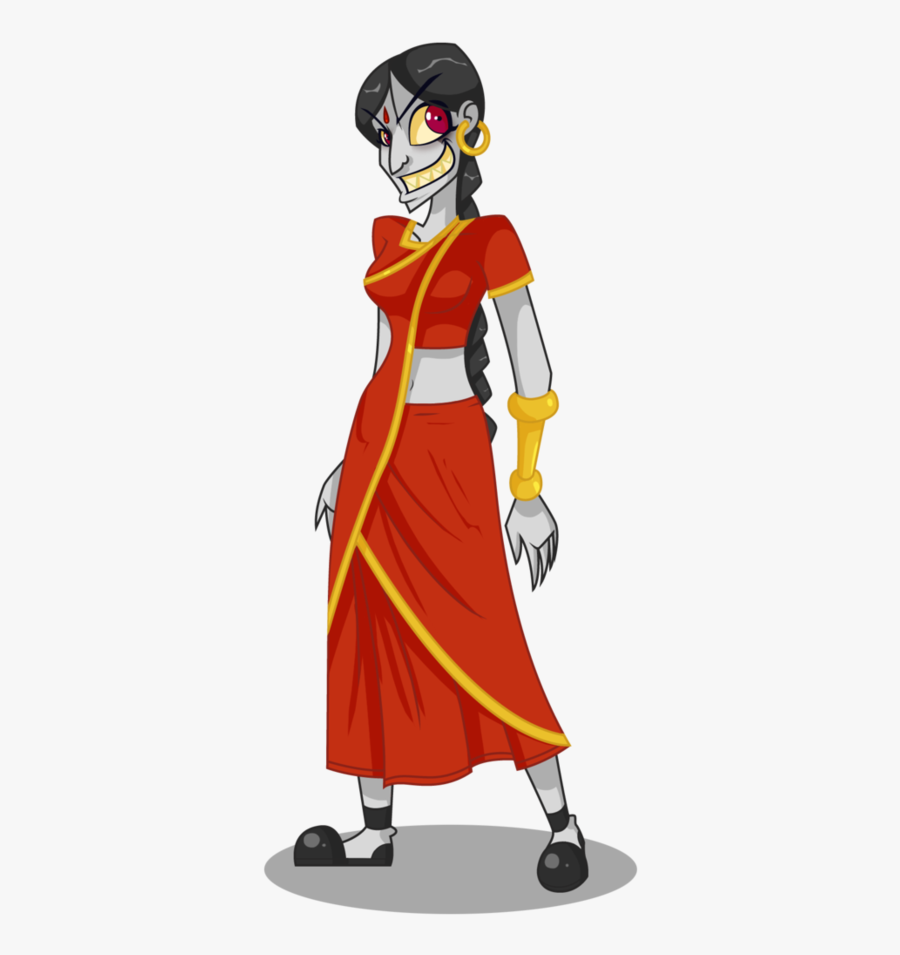 Durga Drawing Clip Art - Illustration, Transparent Clipart