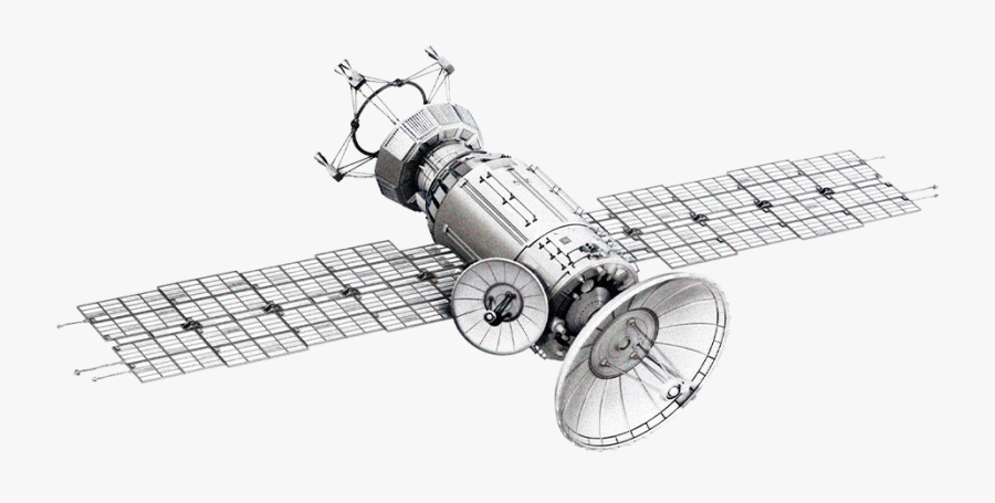 Transparent Satellite Png - Satellite Images Black And White, Transparent Clipart