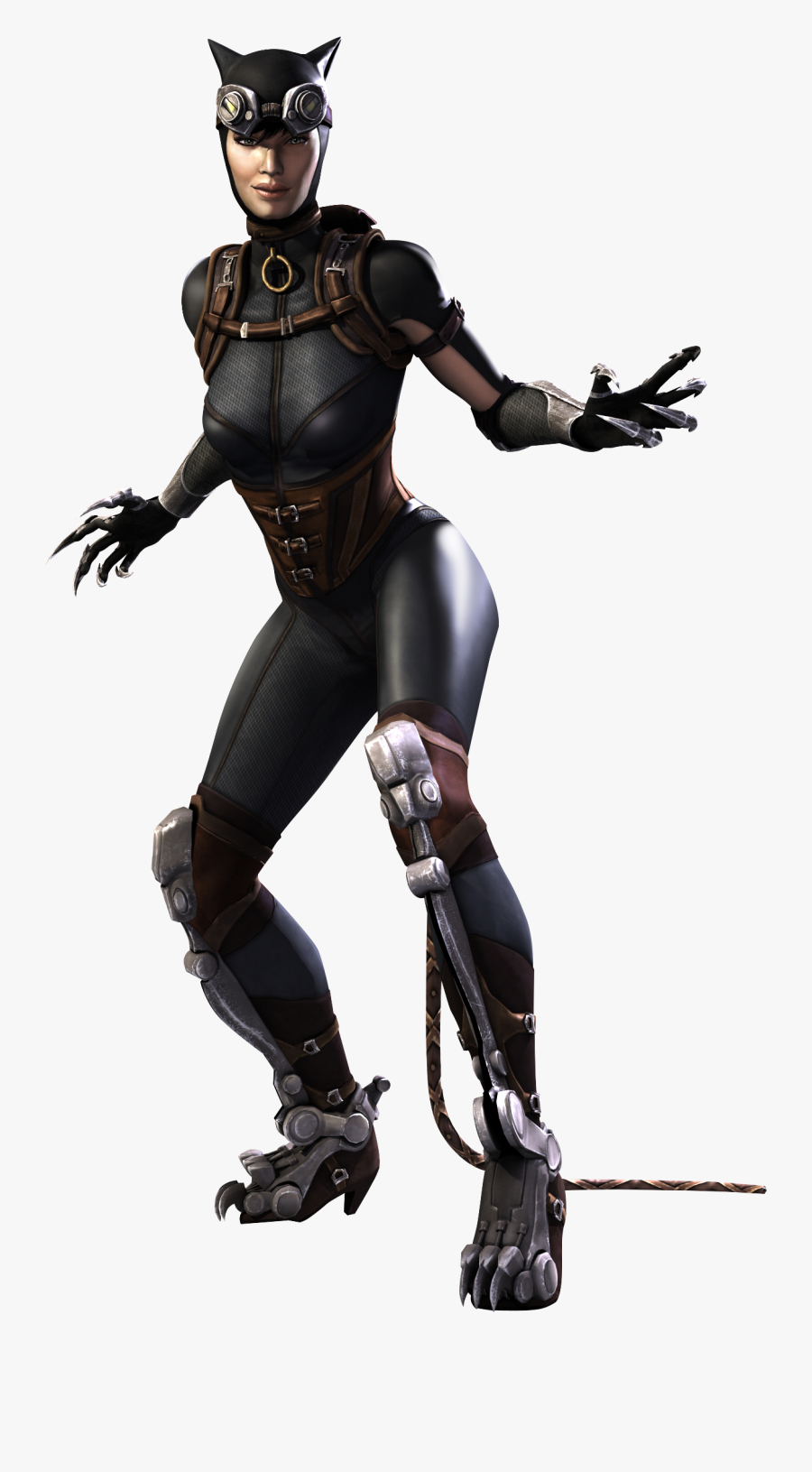 Catwoman Injustice, Transparent Clipart