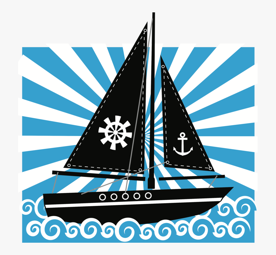 Dinghy Sailing, Transparent Clipart