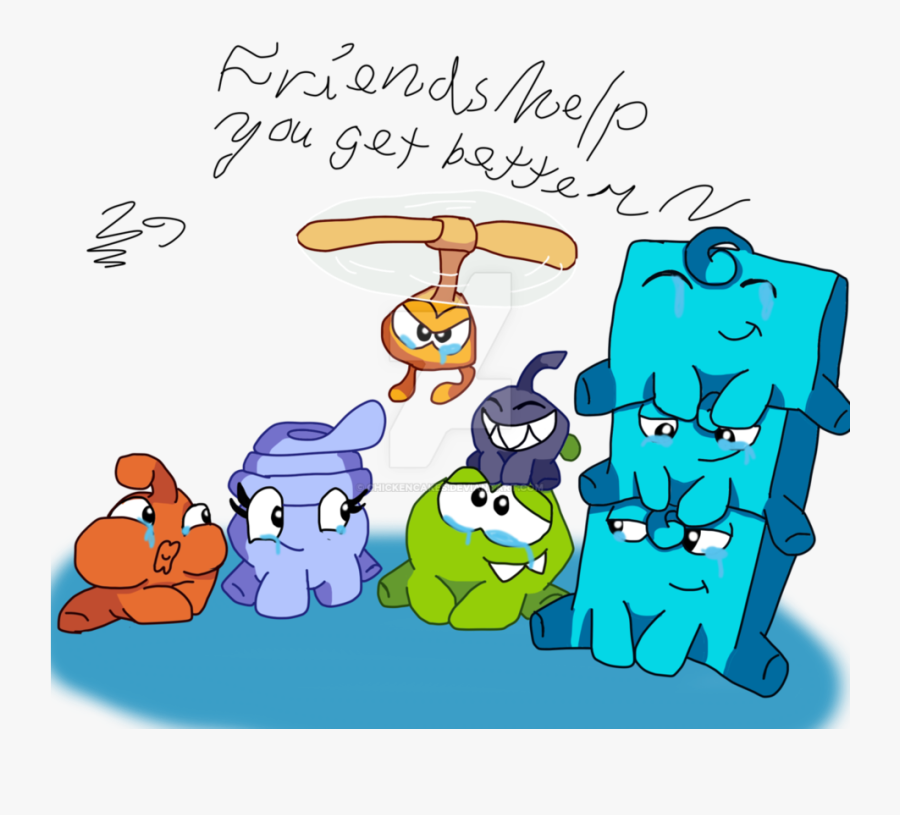 Om Nom And Friends, Transparent Clipart