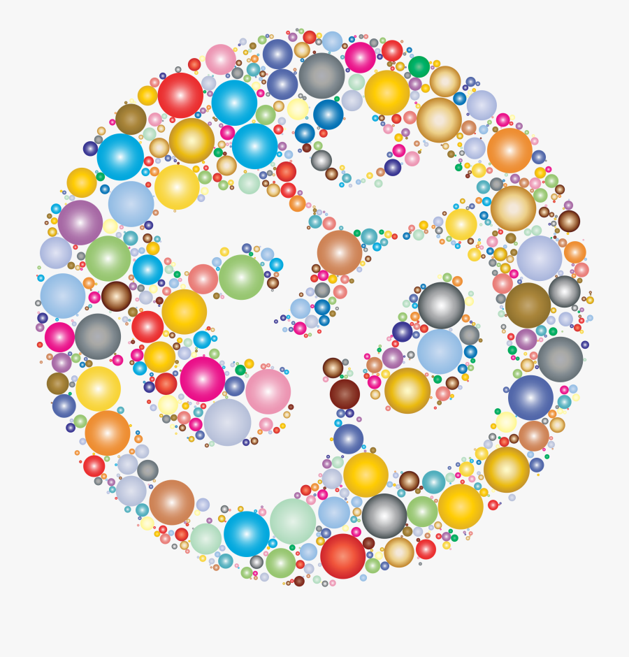Colourful Om, Transparent Clipart