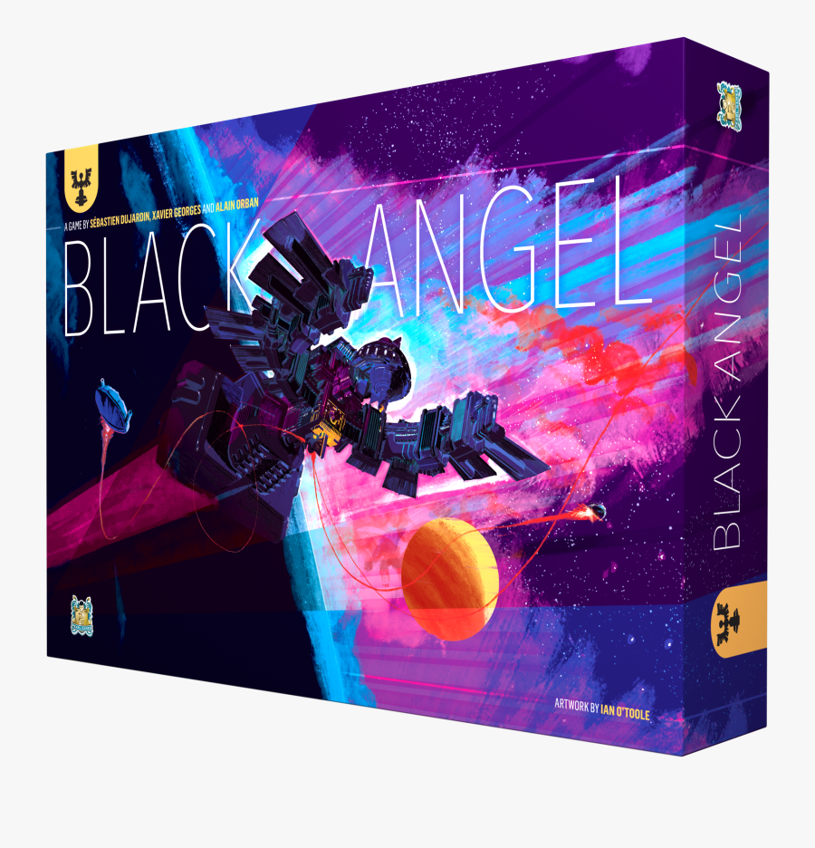 1 Black Angel - Black Angel Board Game, Transparent Clipart