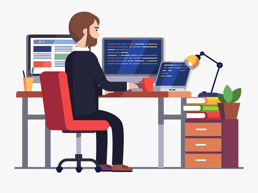 Transparent Employee Of The Month Clipart - Опытный Разработчик, Transparent Clipart