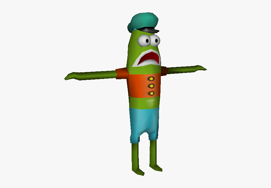 Download Zip Archive - Spongebob Employee Of The Month Art, Transparent Clipart