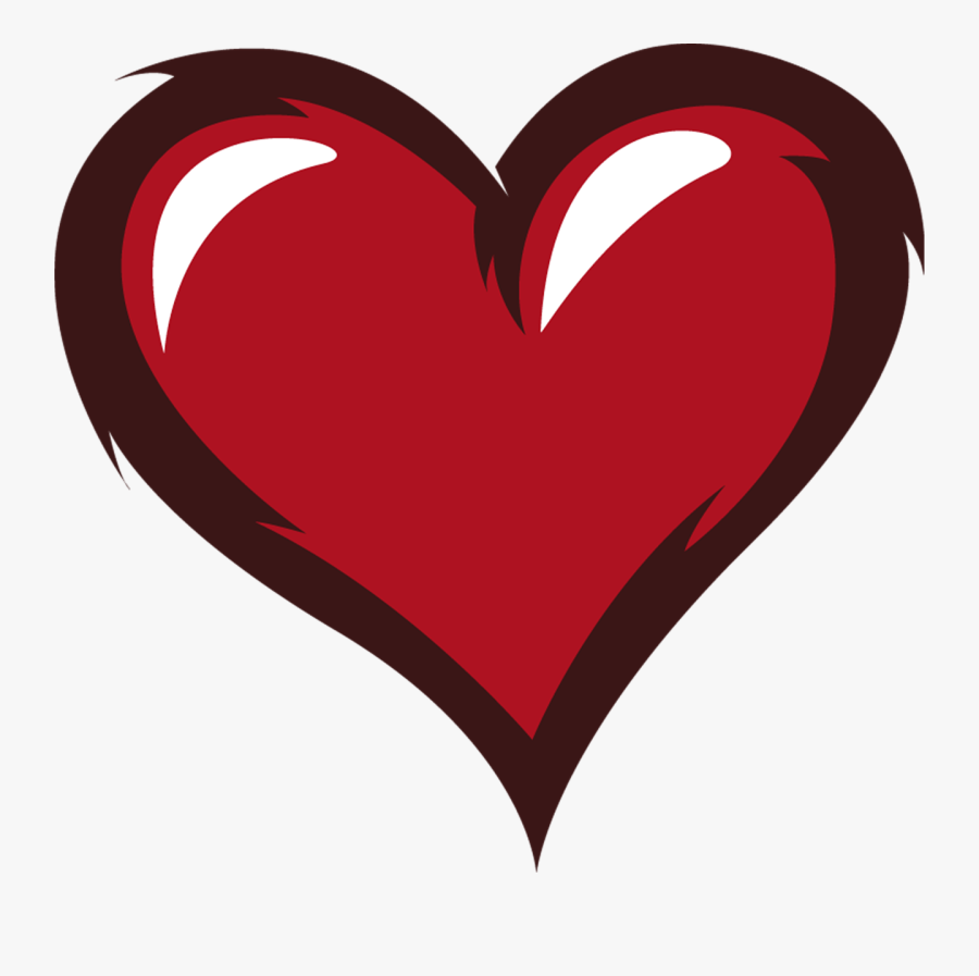 Transparent Drawn Heart Outline Png - Love, Transparent Clipart
