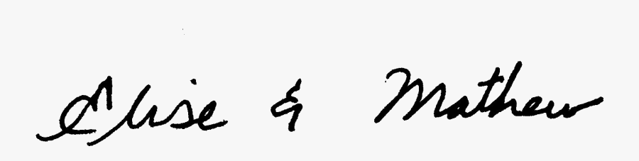 Calligraphy, Transparent Clipart