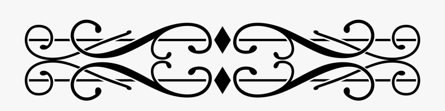 Art,angle,logo - Decorative Border Clip Art Black And White, Transparent Clipart
