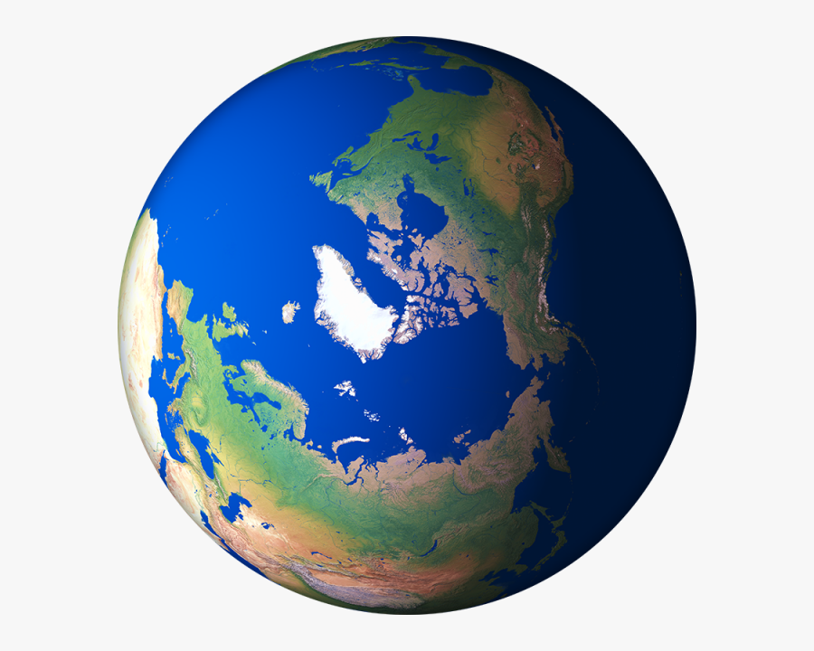 D Render Globe - 3d Globe Png, Transparent Clipart