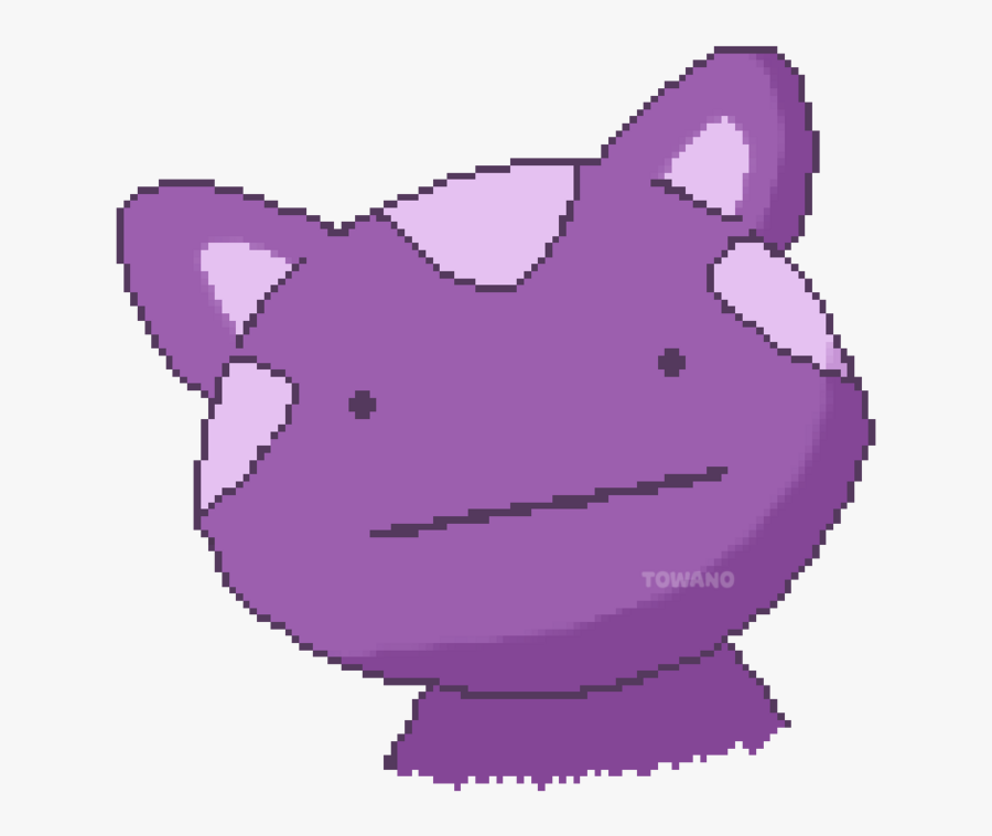 Ditto Is A Cat - Cartoon, Transparent Clipart