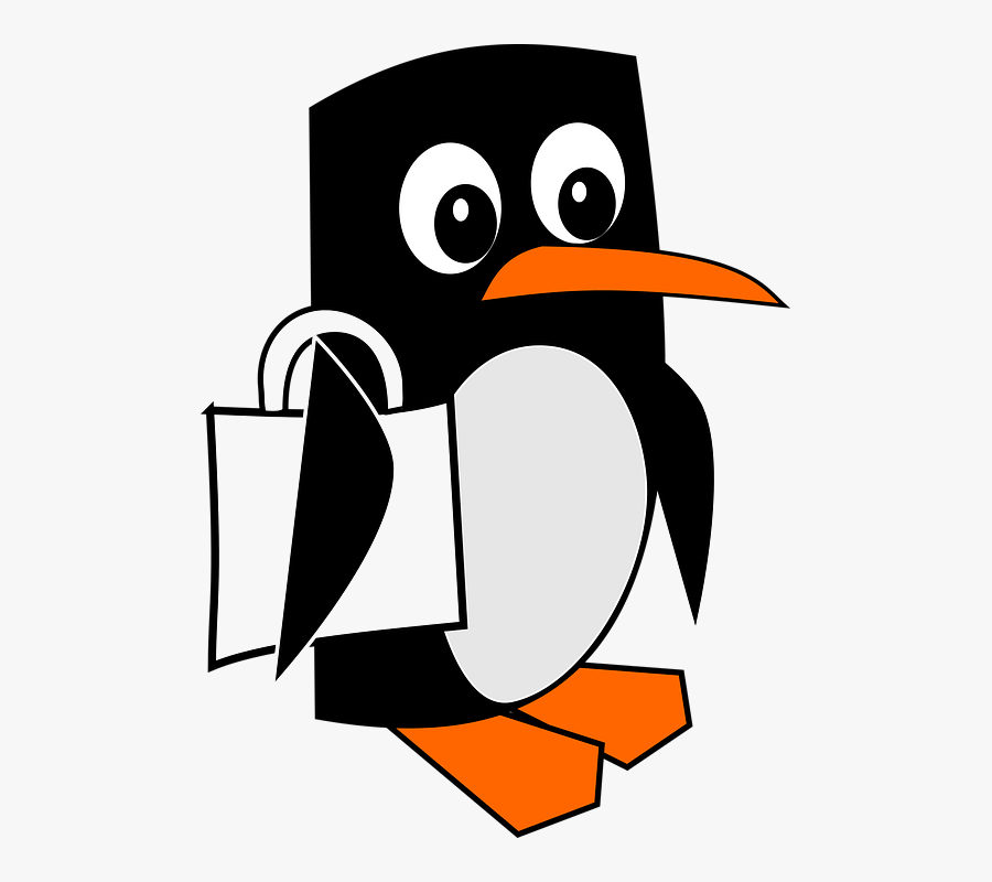Penguin Free Photo Cartoon Funny Animal Drawn Clipart - Dyr Clipart, Transparent Clipart