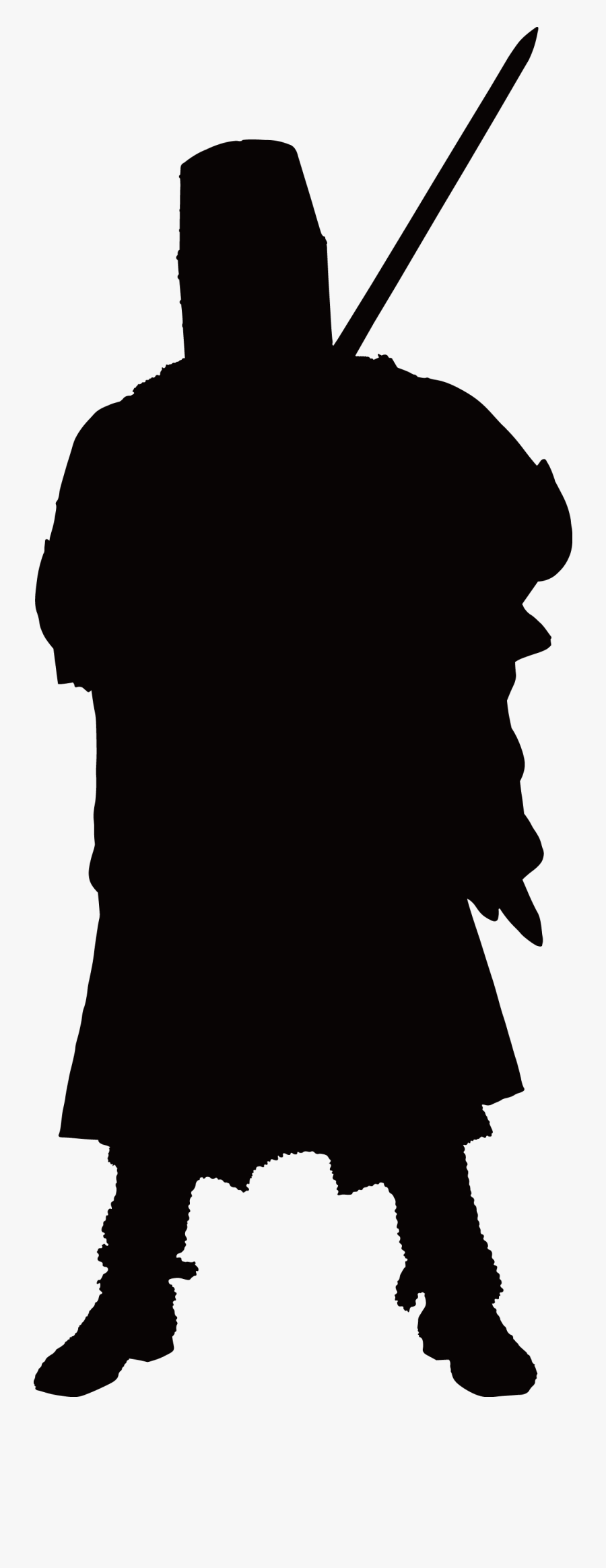 Knight Silhouette Png - Silhouette, Transparent Clipart