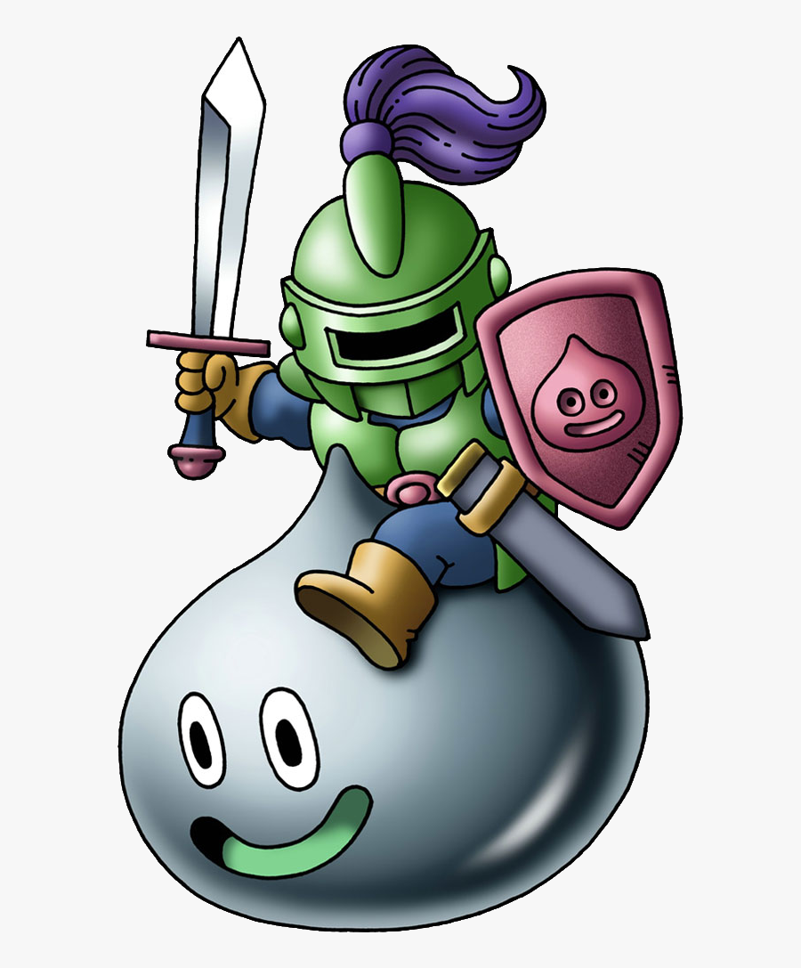 Metal Slime Knight - Dragon Quest Metal Slime Knight, Transparent Clipart