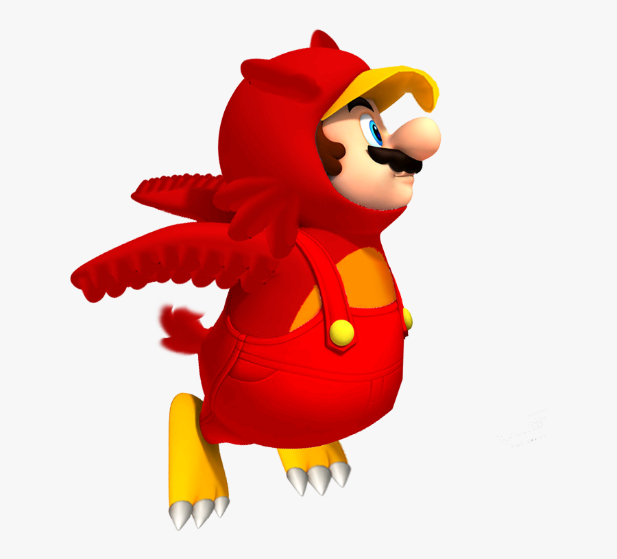 [23]added By Kevkev3ou - New Super Mario Bros Wii Mario Red, Transparent Clipart