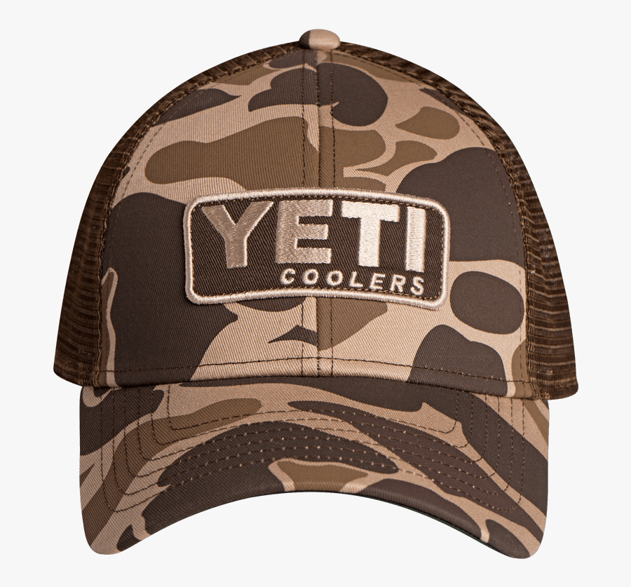 Custom Camo Hat With Patch Custom Camo Hat With Patch - Yeti Camo Hat, Transparent Clipart