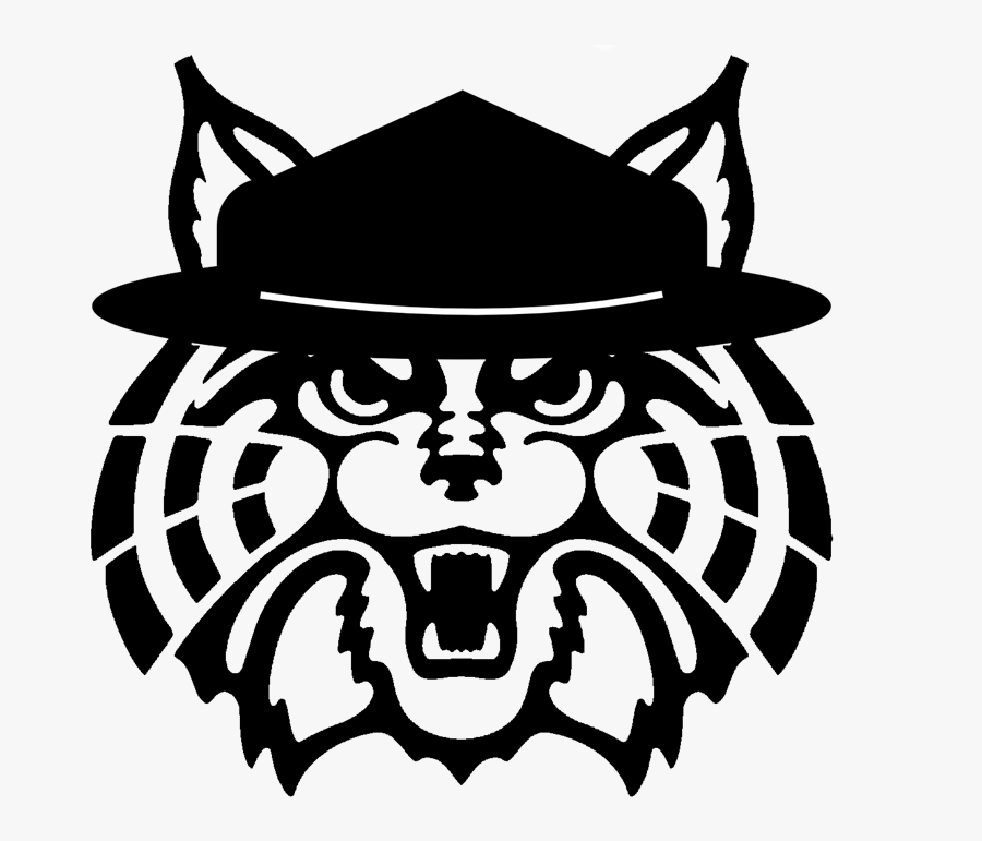 Smokey The Cat - Ua Wildcat, Transparent Clipart