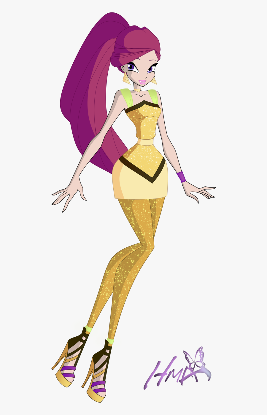 I"m So Happy To Show You My Roxy 7th Season Outfit - Winx Club Back In Time, Transparent Clipart