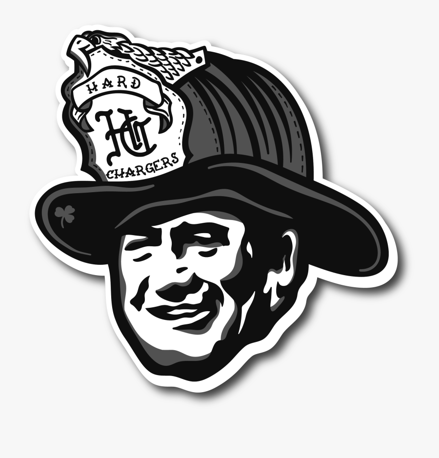Firefighter Hard Chargers Logo Png, Transparent Clipart
